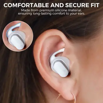 3 Pairs Yumuşak Silikon Kulaklık kulak koruyucu Uçları Kulak Kanatları Kanca Kapağı Beats Studio Tomurcukları Bluetooth Kulaklık anti-kayıp Kulak Kancası s