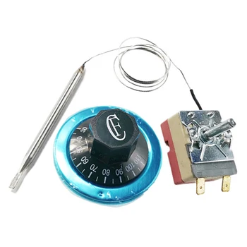 30-110 50-300 Santigrat Derece Anahtarı Ayar Düğmesi sıcaklık kontrol cihazı Termostat Anahtarı Fırın su ısıtıcı Termostat
