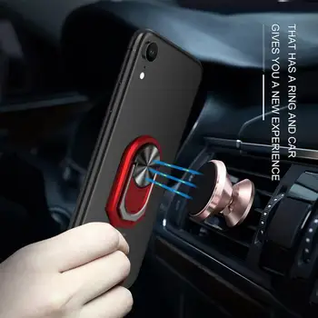 360 Derece Dönebilen Manyetik Metal Parmak Yüzük Standı Tutucu iPhone Samsung Xiaomi OPPO VİVO OnePlus Infinix Smartphone