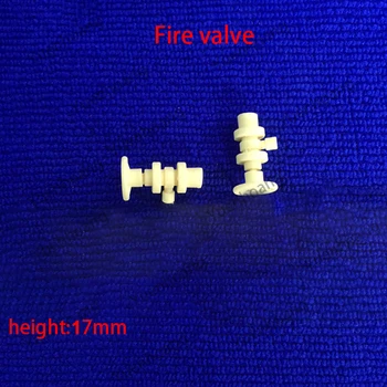4 adet Simülasyon Reçine Yangın Vanası 17mm Mini Yangın Söndürme Hidrantı Söndürme İstasyonu RC Tekne / Deniz Modeli DIY Süslemeleri Parçaları