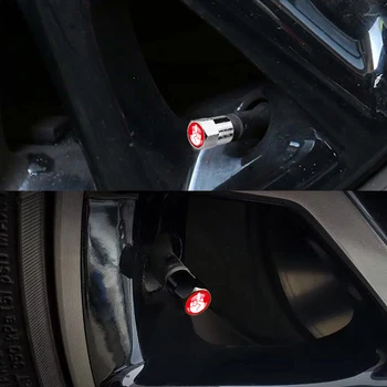 4 Adet / takım MiNi Yeni Orta Parmak Logo Araba Tipi vana kapağı Alüminyum lastik supap gövdesi Kapaklar Tekerlek tozluk Audi Bmw için Toyota Honda