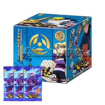 5/25/100 Adet Karikatür Naruto Kart Shippūden Ninja Kakashi TCG SR Nadir Ticaret Koleksiyon Kartları Savaş Carte Çocuklar için Hediye Oyuncak