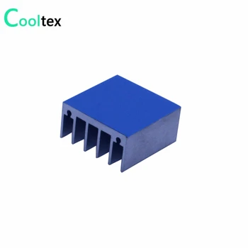 5 adet 30x30x15mm Alüminyum Soğutucu Radyatör Soğutma Soğutucu Elektronik Çip IC RAM Termal İletken Çift taraflı Bant