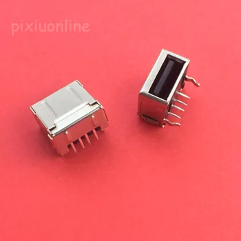 5 adet G57Y USB 2.0 4Pin A Tipi Dişi soketli konnektör Siyah Arka 90 derece Pin Veri İletimi Şarj Ücretsiz Kargo Rusya