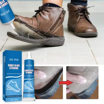 50ML Güçlü Ayakkabı Tutkal Su Geçirmez Evrensel Güçlü Onarım Yapıştırıcı Sneakers Boot Taban Bond Yapıştırıcı Çok amaçlı Onarım gadget