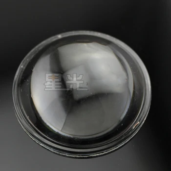 50mm Dia Optik Cam 50mm Odak Uzaklığı Yüksek güç LED Plano Dışbükey Lens Projektör odaklanan lens 1 ADET