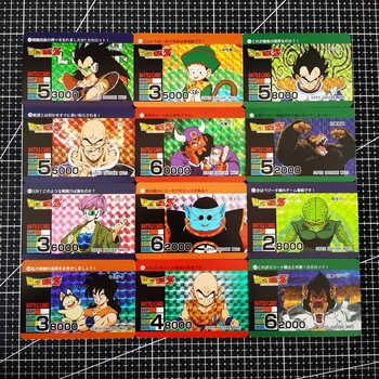 54 adet / takım dragon topu Z BaQu Tam Rol No. 2 Süper Saiyan Goku Vegeta Hobi Koleksiyon Oyunu Anime Koleksiyon Kartları