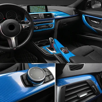 5D karbon elyaflı vinil film Film Araba Çıkartmaları Mercedes Benz için W204 W203 W205 Aksesuarları Citroen C5 C3 C4 Volvo XC90 s60 V40