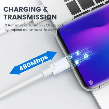 6A 66W USB C Tipi Süper Hızlı Şarj Kablosu İçin Huawei P50 P40 Xiaomi Mi 12 10 Pro Samsung S22 Hızlı Şarj USB C Veri Kablosu Kablosu