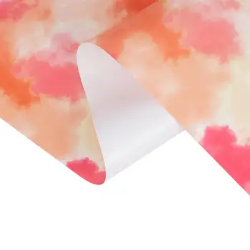 8 Renk Bulutlar Suluboya Batik HTV Demir on Tshirt ısı Transferi Vinil Yapmak İşareti Desen Cricut Filmi Konfeksiyon Çanta Şapka DIY