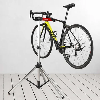 85-145cm Ayarlanabilir Bisiklet Tamir Standı Alüminyum Alaşım MTB Bisiklet Bisiklet Raf Tutucu Taşınabilir Katlanabilir Bakım Araçları