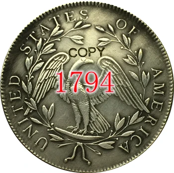 ABD 1794 Akan saç Dolar tipi 1 Kopya Paraları