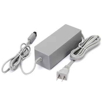 AC Duvar Güç Adaptörü şarj aleti kablosu Konsolu kaynağı adaptörü şarj aleti kablosu Kablosu Wii A / C Adaptörü Baz İstasyonu ABD / AB Tak