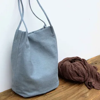 AETOO 2017 yeni Orijinal retro pamuk keten çanta kadın taze stil yüksek kalite omuz çantası büyük kapasiteli pamuk çanta