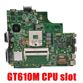 AK K43SD / K43E Dizüstü Anakart UAM / GT610M GPU ı3 - 2th Gen CPU veya CPU Yuvası ASUS A84S A83S K43E A43E K43S Laptop Anakart