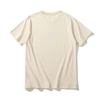 Akkad Kuti Retro Rahat T-Shirt Erkekler Pamuk Gevşek Karikatür Baskı Tişörtleri Kadın İlkbahar Yaz Büyük Boy Üstleri Unisex Streetwear