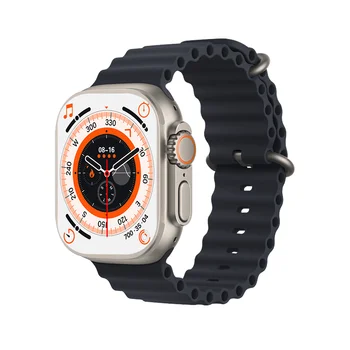 Akıllı İzle Ultra Serisi 8 NFC T900 Smartwatch Kablosuz Şarj Bluetooth Çağrı Erkekler Kadınlar Spor Bilezik HD Ekran Apple için