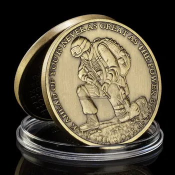 Amerika Birleşik Devletleri Ordusu Asker Hatıra Bakır Kaplama Sikke Efesliler Namaz Desen hatıra parası Veteran Tahsil Sikke