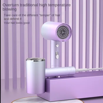 Amerikan 110V Saç Kurutma Makinesi Sallar Ses, Popüler Çevrimiçi Kırmızı Çekiç ev tipi saç kurutma makinesi mavi ışık yüksek güçlü saç kurutma Makinesi