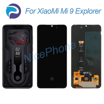 AMOLED XiaoMi Mi 9 explorer LCD Ekran Dokunmatik Ekran Digitizer Meclisi Değiştirme 6.39 