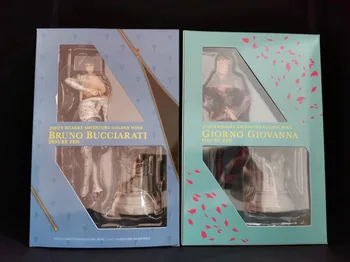 Anime jojo'nun Tuhaf Macera Giorno Giovanna Bruno Bucciarati Tükenmez Kalem PVC Aksiyon Figürleri Koleksiyon Oyuncaklar Bebek 14 cm
