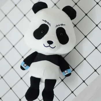 Anime Jujutsu Kaisen Cosplay Peluş Panda 15 CM Sevimli Yumuşak Maskot Karikatür Karakter Oyuncak Hayranları Chrismas Hediye