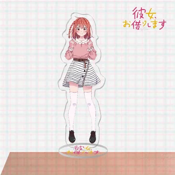 Anime Rent A Girlfriend Kanojo Okarishimasu Cosplay Standı şekilli kalıp Plaka Ichinose Chizuru Asami Nanami Figürleri Masa Ekran