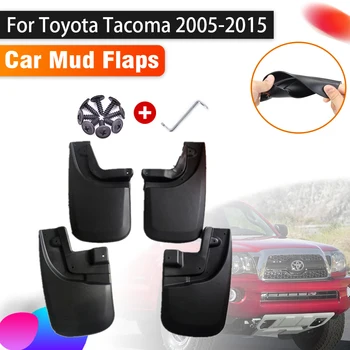 Araba 4X Çamurluklar Toyota Tacoma 2005~İçin Otomatik Çamur Flaps Splash Guard Ön Arka Çamurluklar Anti-splash Araba Aksesuarları Çamurluklar