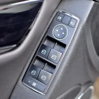 Araba Aksesuarları Pencere Kaldırıcı Anahtarı Hassas Yedek ABS Siyah Güç Pencere Kontrol Anahtarı 2128208210 Araba için