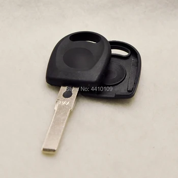 Araba Anahtarı VW Volkswagen Golf Bora Passat Sagitar B5 Lavida Kesilmemiş Boş Bıçak Transponder Anahtar Kabuk Logo İle
