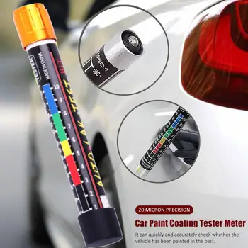 Araba boyası kalınlık test cihazı Kalem Otomatik Lak Testi Bit Taşınabilir Test araba boyası kalınlık ölçer Kaplama Çarpışma Ölçer Kontrol Göstergesi Te M1ı9