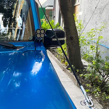 Araba Hood Engel Ortadan Kaldırmak Halat Koruyucu Saptırıcı Asılı Dalları Fırça Seti 2019-2021 Suzuki Jimny İçin JB74 Aksesuarları 4x4