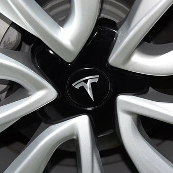 Araba Tekerlek Merkezi poyra kapağı Lastik Dekorasyon Tesla Modeli 3/X/Y/S Dış Aksesuarları Araba Styling Modifiye