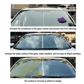 Araba Yağmur Geçirmez Ajan otomobil camı Kaplama Maddesi Yağmur Geçirmez Cam Yağmur İşareti Yağ Filmi Sökücü oto camı Film Kaplama Maddesi