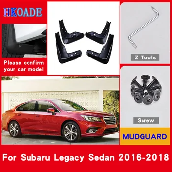 Araba Çamurluk Çamur Flaps Subaru Legacy Sedan 2016 2017 2018 Çamurluklar Splash Muhafızları Çamurluk Çamurluklar Araba Çamurluk Aksesuarları