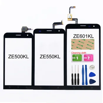 Asus Zenfone 2 Lazer Için dokunmatik ZE500KL ZE550KL ZE601KL dokunmatik ekran digitizer Sensörü Cam Panel Değiştirme