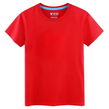 B1930-yaz yeni erkek T-shirt düz renk ince eğilim rahat kısa kollu moda