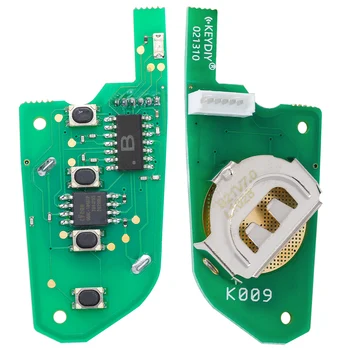 B21-4 KEYDIY Evrensel KD900 KD900 + URG200 Mını KD KD-X2 4 düğmeli uzak Kontrol KD Uzaktan Araba Anahtarı B21-4