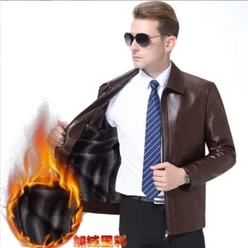 Bahar Yeni erkek Koyun Derisi Ceket Erkek Palto Motosiklet Hakiki Deri Ceket Erkek Marka Giyim Standı Yaka Ceketler
