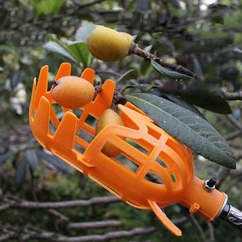 Bahçe Meyve Toplama Toplama Kafa Aracı Açık Meyve Seçici Catcher Yüksek İrtifa Bayberry Biçerdöver Bahçe Toplama Cihazı