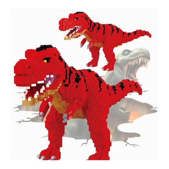 Balody 16248 Jurassic Dinozor Torvosaurus Hayvan Canavar Modeli DIY Mini Elmas Blokları Tuğla Yapı Oyuncak Çocuklar ıçin hiçbir Kutu