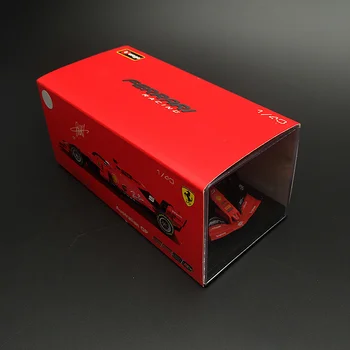 Bburago 1: 43 F1 Ferrari 2019 SF90 Formülü araba Akrilik tozluk simülasyon dekorasyon koleksiyonu hediye oyuncak döküm modeli