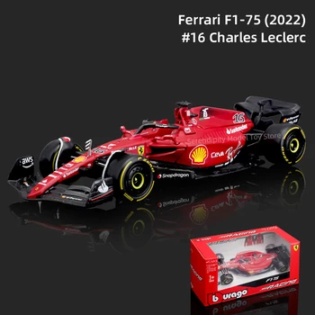 Bburago 1: 43 Ferrari 2022 F1-75 Redbull RB18 W13E MCL36 C42 Döküm Araçları Koleksiyon Model Formülü Yarış oyuncak arabalar