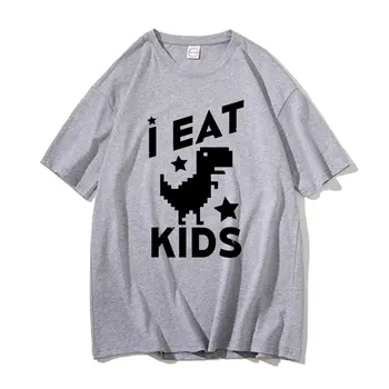 Ben Yemek Çocuklar T-shirt Erkek Kadın Moda Yenilik Merch Tshirt Kısa Kollu Büyük Boy Saf Pamuk Tee Erkek Komik T Shirt Üstleri Unisex