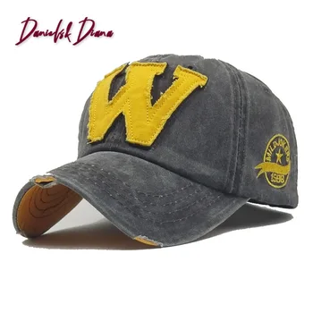 Beyzbol şapkası bahar W mektup işlemeli ördek dil kapağı yaz açık güneş koruyucu gölge hızlı satış kap