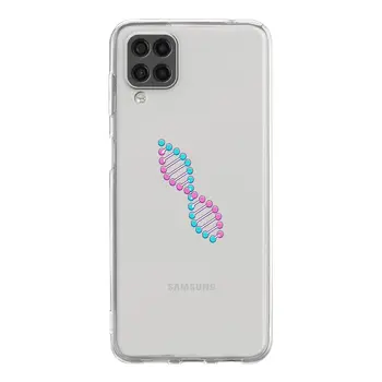 Bilim Biyoloji Laboratuvarı Yumuşak Telefon Kılıfı için Samsung Galaxy A13 A51 A71 A21S A12 A11 A31 A52 A41 A23 A53 A73 A32 5G A03S Kapak