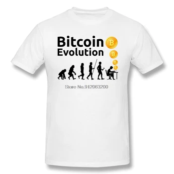 Bitcoin Komik Dogecoin Stokları Yeni Varış T-Shirt Bitcoin Büyük Boy Erkekler İçin Pamuk Tees Harajuku TShirt Streetwear