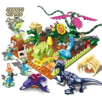 Bitki Savaş Çılgın Köy Zombi Yapı Taşları Çiftlik Oyunu Dinozor Saldırı Monte Hayalet Ev çocuk oyuncakları Çocuklar İçin Oyuncaklar