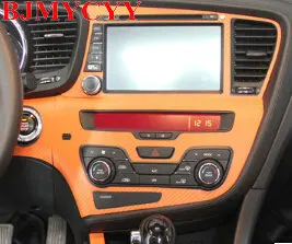 BJMYCYY ücretsiz kargo Araba merkezi panel renkli etiket kia k5 optima 2011-için