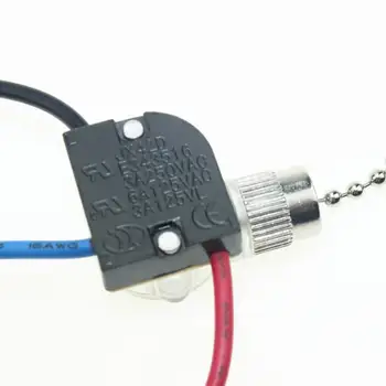 Bluelans yedek 3-tel boncuk zincir duvar ışık Fan tavan anahtarı çekme kablosu dize